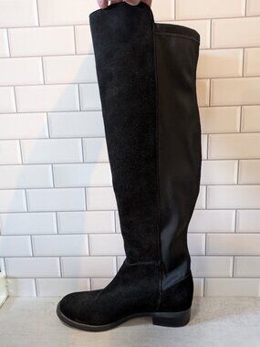 Blondo "Olivia" Over The Knee WATERPROOF Suede Boots - Women's Size 8.5M - Black